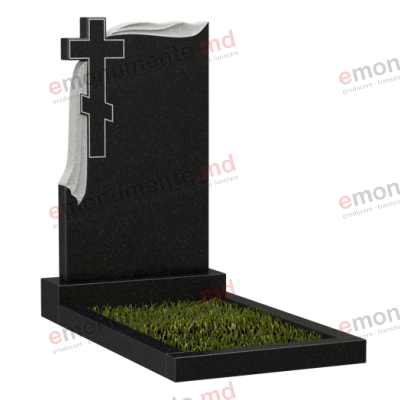 Monument din granit negru