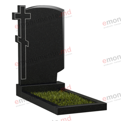 Monument din granit negru