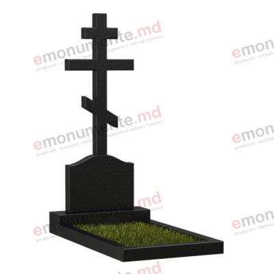 Monument din granit negru
