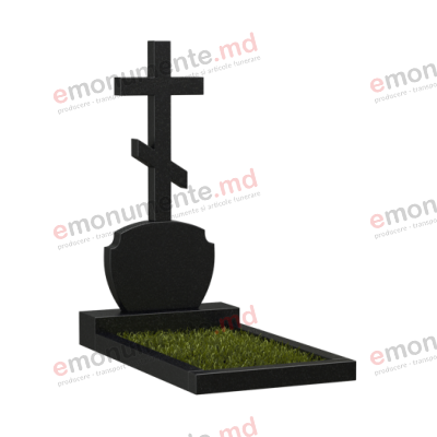 Monument din granit negru