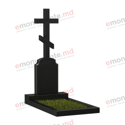 Monument din granit negru