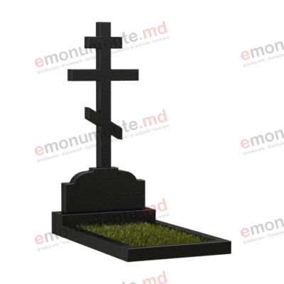 Monument din granit negru