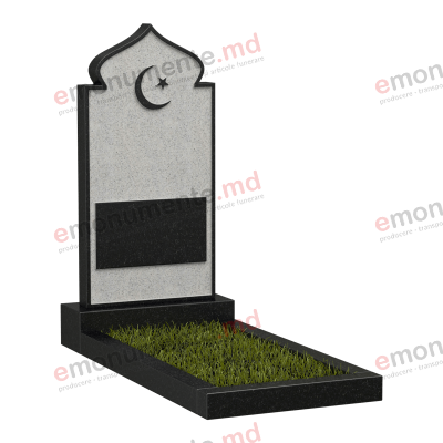 Monument din granit negru
