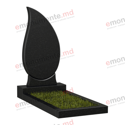 Monument din granit negru