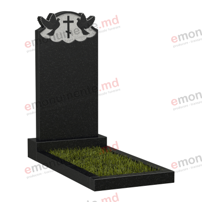 Monument din granit negru
