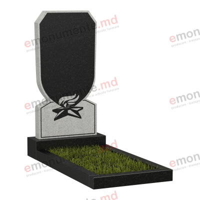 Monument din granit negru