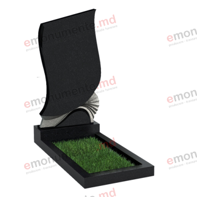 Monument din granit negru