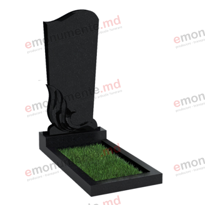 Monument din granit negru