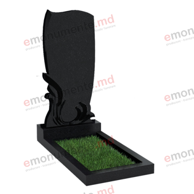 Monument din granit negru
