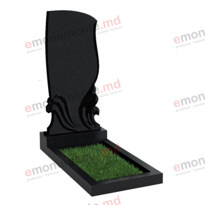 Monument din granit negru