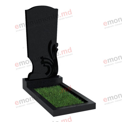 Monument din granit negru