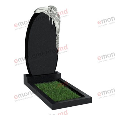 Monument din granit negru