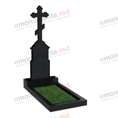 Monument din granit negru