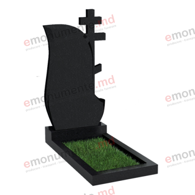 Monument din granit negru