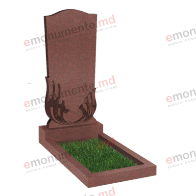 Monument din granit rosu