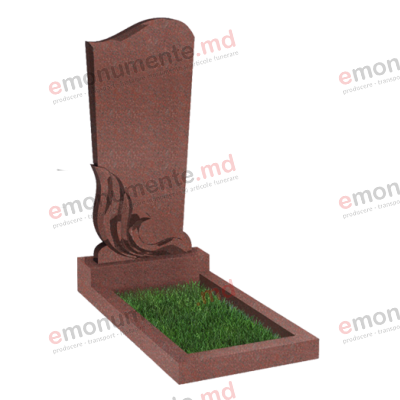 Monument din granit rosu