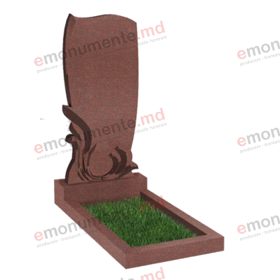 Monument din granit rosu