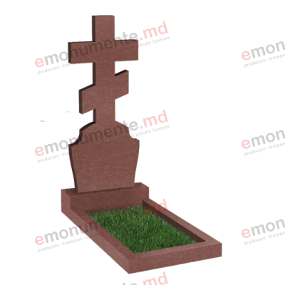Monument din granit rosu