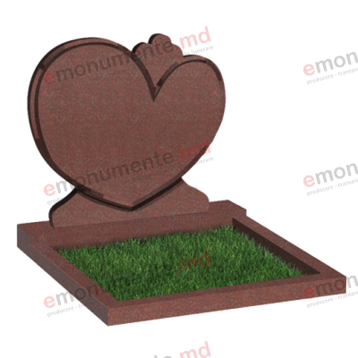 Monument din granit rosu