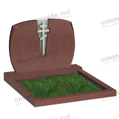 Monument din granit rosu