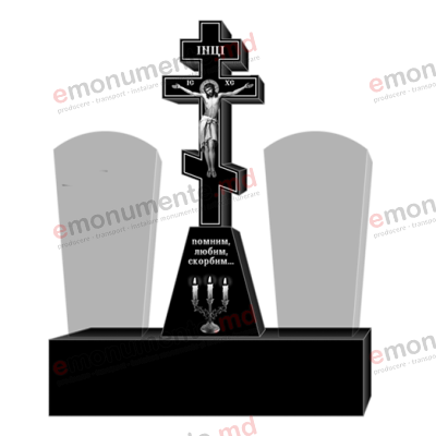 Monument din granit gri