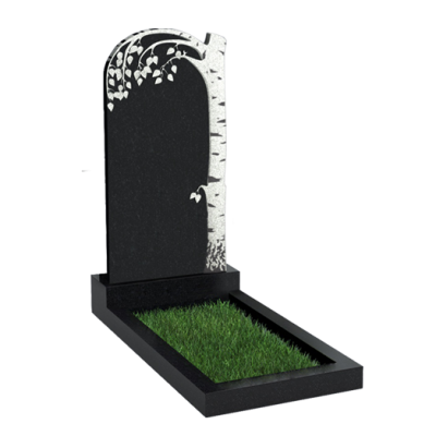 Monument din granit negru