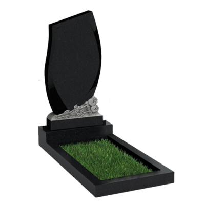 Monument din granit negru